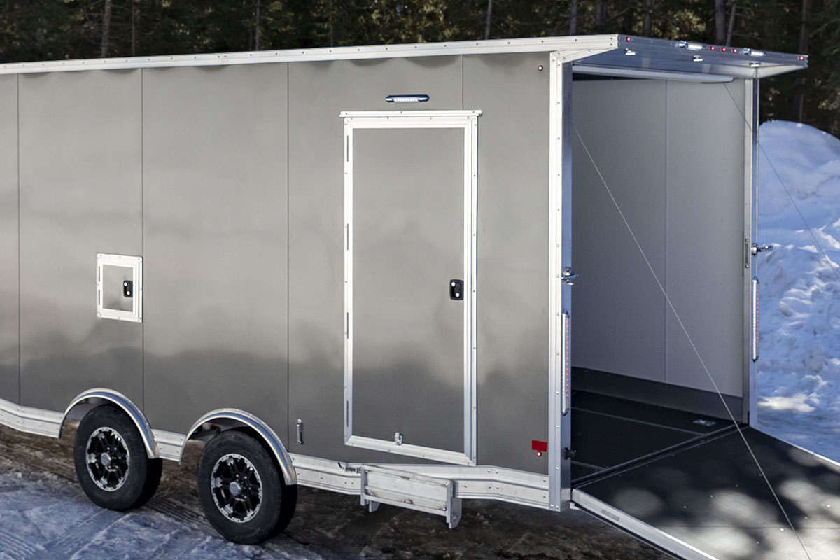 Elevation Series AllSport Gooseneck Snowmobile Trailers by Mission
